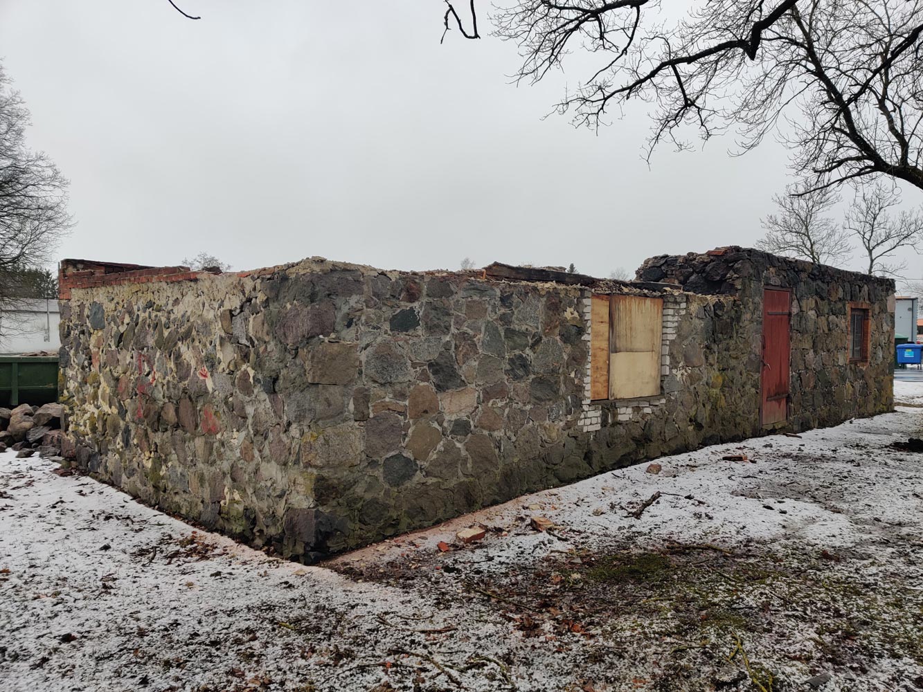 Kehra Kultuurikoda ilma katuseta